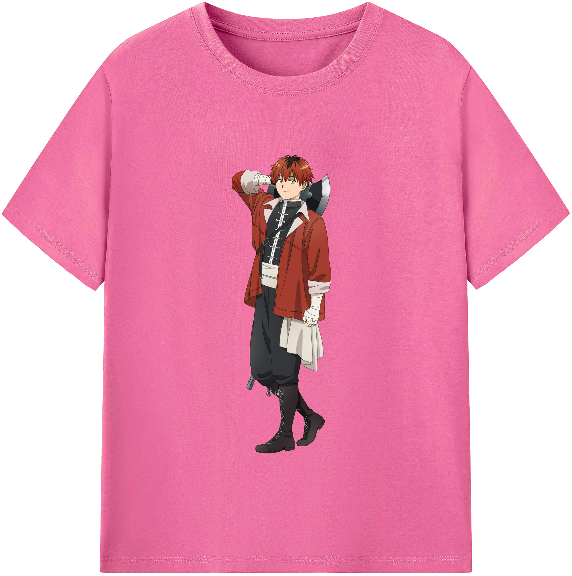 （画像用） 葬送のフリーレン Frieren レディースカジュアルプリントTシャツ（綿100％）
